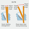 Clamcleat CL716 Very Small Alloy Insert Cleat