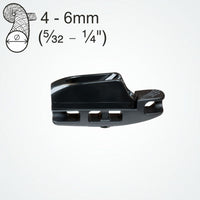 Clamcleat CL826-72 - Nylon Aero Cleat for ropes 4-6mm