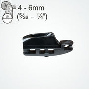 Clamcleat CL826-72 - Nylon Aero Cleat for ropes 4-6mm