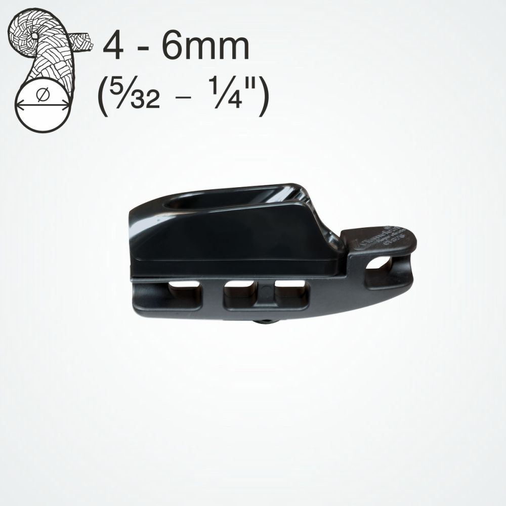 Clamcleat CL826-72 - Nylon Aero Cleat for ropes 4-6mm