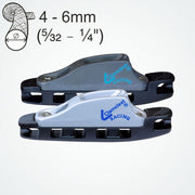 Clamcleat CL827-11 - Aero Base with Mk1 Racing Junior for ropes 4-6mm