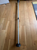 Telescopic aluminium awning support pole 86-137 cm with rubber sucker ends for non slip support