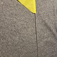 Single Sailing Boat Burgee Triangle shape by Allen yellow