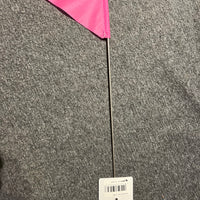 Single Sailing Boat Burgee Triangle shape by Allen PINK