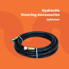 Hydraulic hoses (x2) Factory Crimped End Connectors CT-3.0