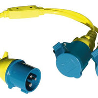 Shorecord 'Y' Splitter - 16A
