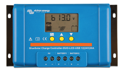 Victron BlueSolar Charge Controller 12/24V-20A DUO