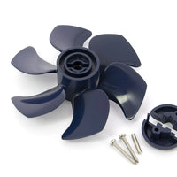 VETUS 6-blade propeller, 185mm diameter., blue, for 65/76/90/110/130kgf BOW PRO thrusters