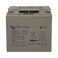 Victron 12V AGM deep cycle battery - 22 ah @ C20