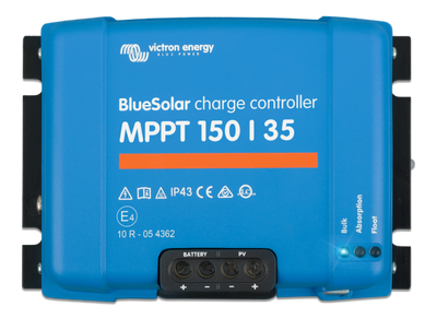 Victron Bluesolar Charge Controller - Auto Select Voltage - 12/24/36/48v 35A - MPPT - 150/35A