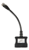 RJ45-splitter - 1xRJ45 male/15cm cable/2xRJ45 female
