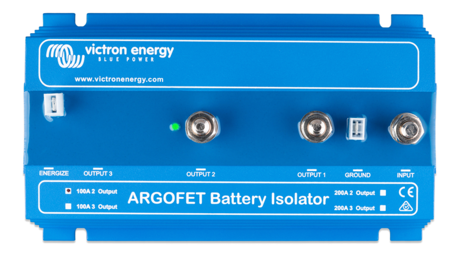 Battery Isolating Splitter - FET Based - 100A - 2 Outputs