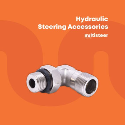 Elbow to Connect Hoses to Cylinders and Helms with ports 9/16 UNEF LM-EB-01