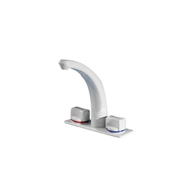 Mixer Tap Long Outlet White RT2007