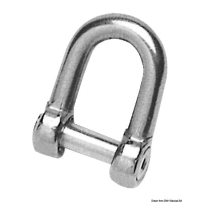 Anchor shackle AISI 316 10 mm 01.080.10