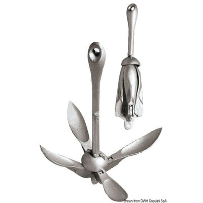 Grapnel Anchor 1.5 kg 01.139.15