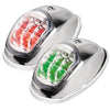 Evoled Navigation Lights Polished SS Body L + R 11.039.21
