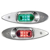 Evoled Eye Low Consumption LED Navigation Lights Made of Mirror-Polished Stainless Steel for Built-in Bulkhead Mounting 11.043.24