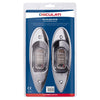 Evoled Eye Low Consumption LED Navigation Lights Made of Mirror-Polished Stainless Steel for Built-in Bulkhead Mounting