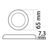 Procion LED Ceiling Light, Recessless No Switch