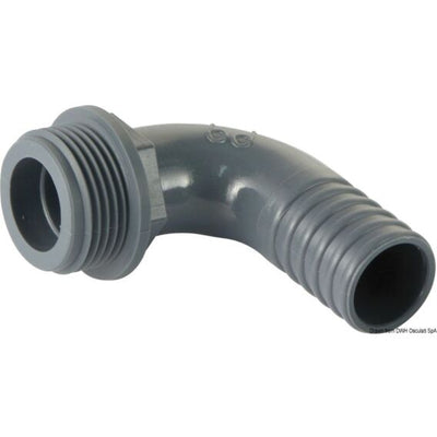 90° PP Hose Adapter 1/2