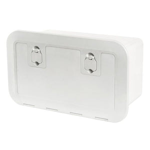 White Locker w/lid 500 x 250 mm F-front 20.322.00