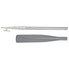 Demountable telescopic oar with boat hook