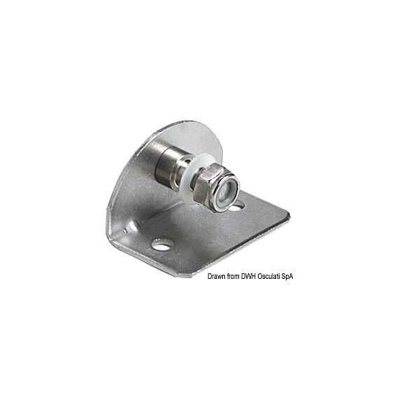 90° Plate 8mm-Threaded Pin Internal 38.013.02
