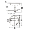 Lift and turn latch with cover