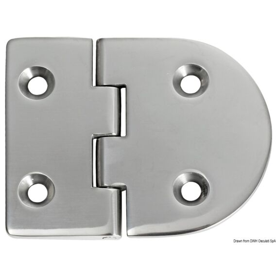 Hinge B 95° AISI316 83x65 mm 38.863.21