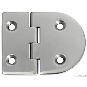 Hinge B 95° AISI316 83x65 mm 38.863.21