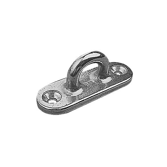 Eyebolt AISI316 w/2 screws 75 mm 39.168.41