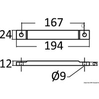 Zinc rod anode for Verado