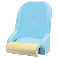 Padded seat w/H51 flip up to be coated 48.410.15