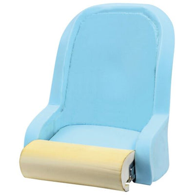 Padded seat w/H51 flip up to be coated 48.410.15
