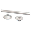 Table pedestal anodized aluminium Heavy Duty 70 cm 48.418.21
