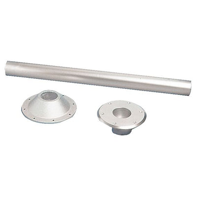 Table pedestal anodized aluminium Heavy Duty 70 cm 48.418.21