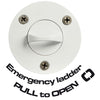 3-step emergency ladder w/ front screws 49.522.03