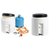 Watertight gas bottle housing 50.251.00