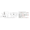 R&D Flexible Engine Mount (Shear Type / 80 - 232LBS / 5/8" Stud)