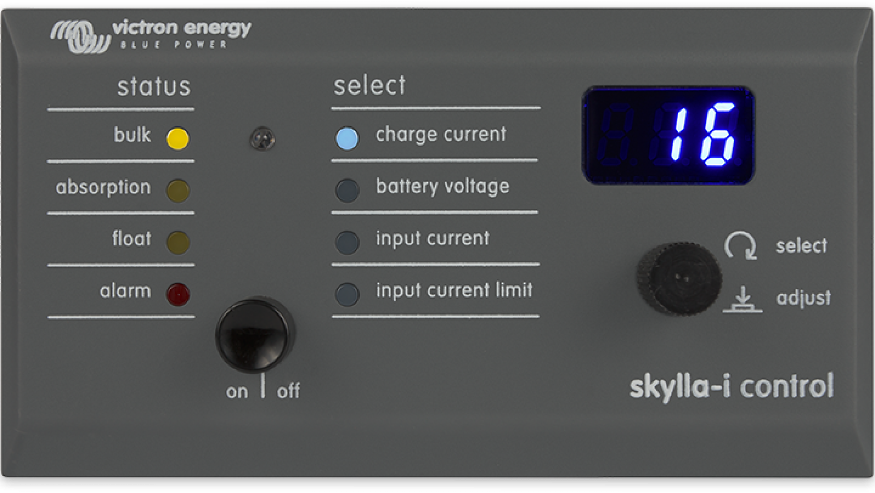 Remote Panel for Skylla-i Battery Chargers