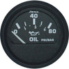 Faria Beede 6 Gauge Set in Euro Black Style (Inboard Motors)