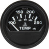 Faria Beede Water Temperature Gauge in Euro Black Style (US Resist)