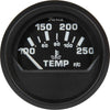Faria Beede 6 Gauge Set in Euro Black Style (Inboard Motors)