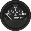 Faria Beede Water Temperature Gauge in Euro Black Style (Euro Resist)