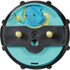 Faria Beede Voltmeter Gauge in Euro Black (12 Volts)