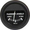 Faria Beede Rudder Angle Position Indicator in Euro Black Style
