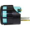 Faria Beede Rudder Angle Position Indicator in Euro Black Style