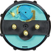 Faria Beede Oil Pressure Gauge 100PSI in Euro Black Style (US Resist)
