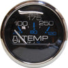 Faria Beede Water Temperature Gauge in Chesapeake SS Black (US Resist)